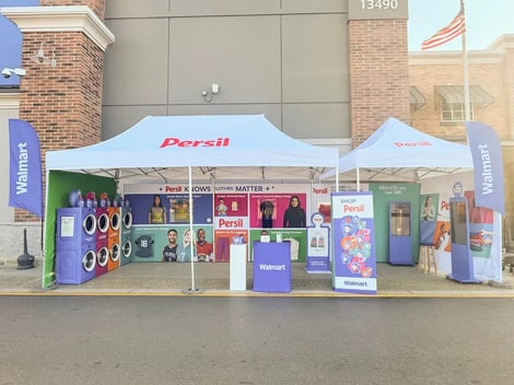 Persil’s Walmart Brand Experience Powered by TentCraft