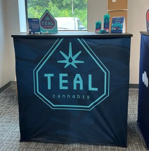 Teal Cannabis mightyTABLE
