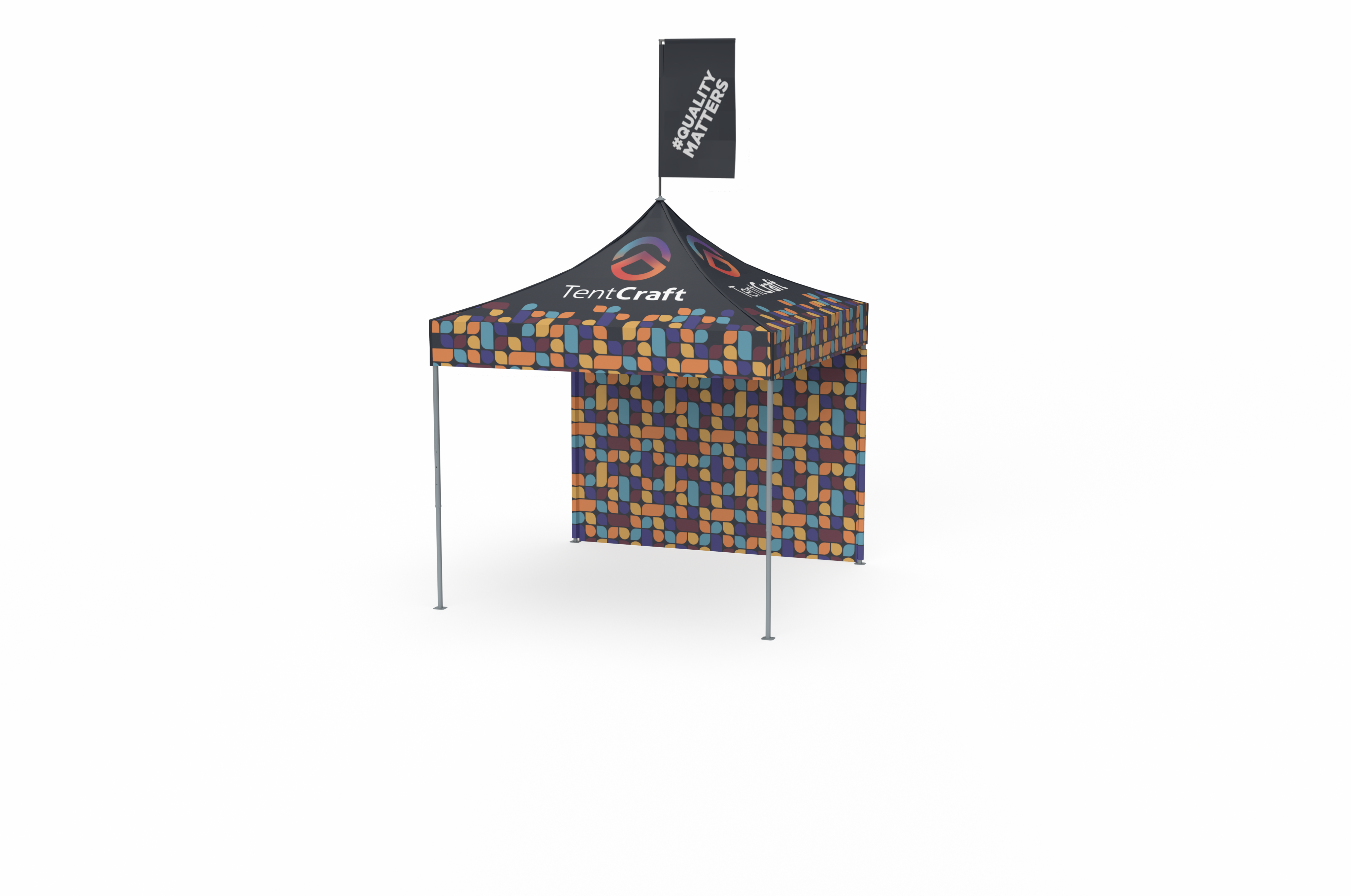 10x10 MONARCHTENT WITH FULL WALL