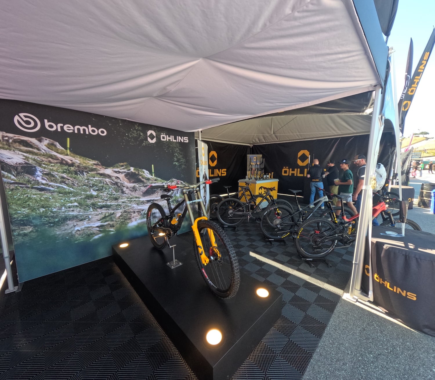 Brembo & Ohlins Under the E-Series Canopy