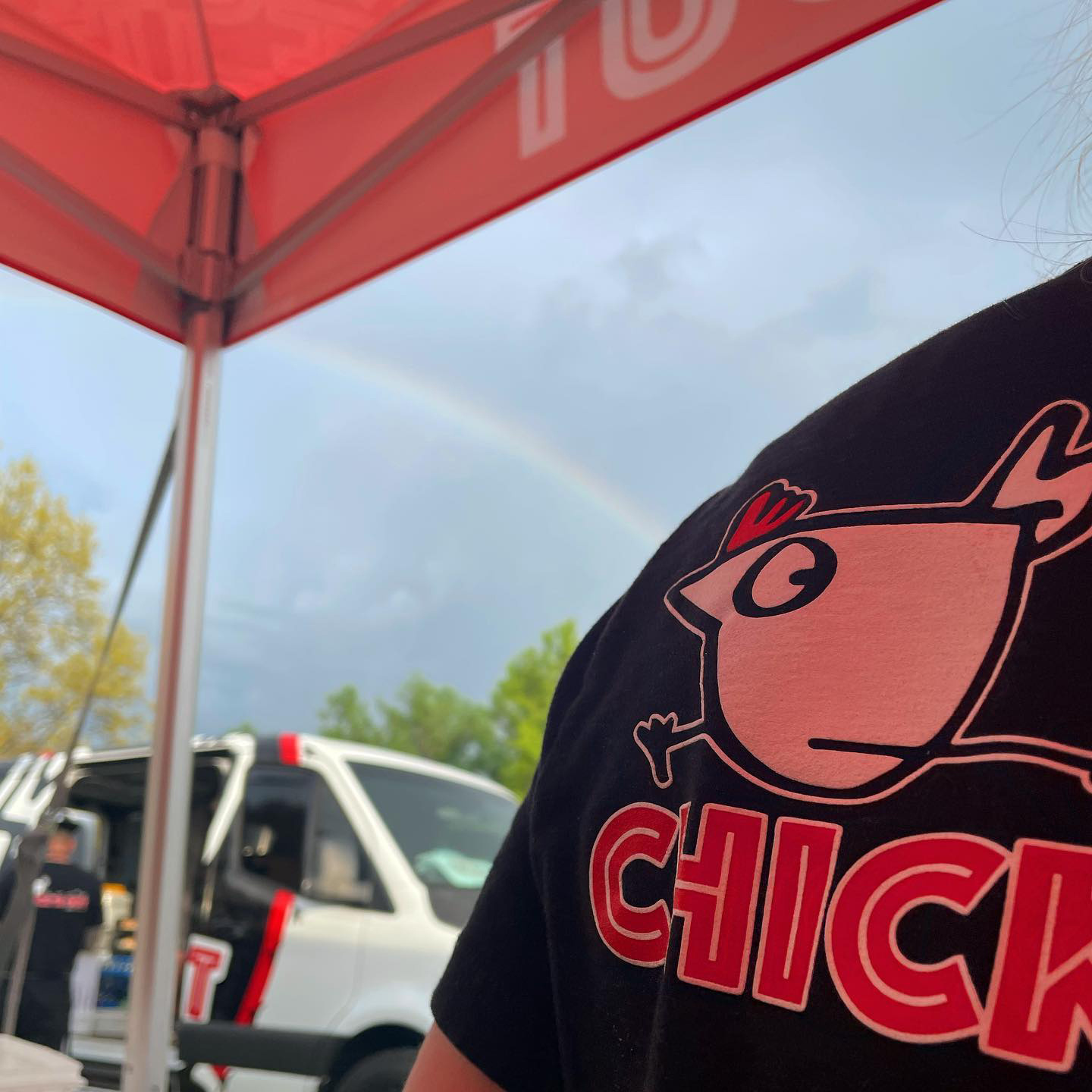 Chick'n Out 10x10 Pop-up Vendor Tent