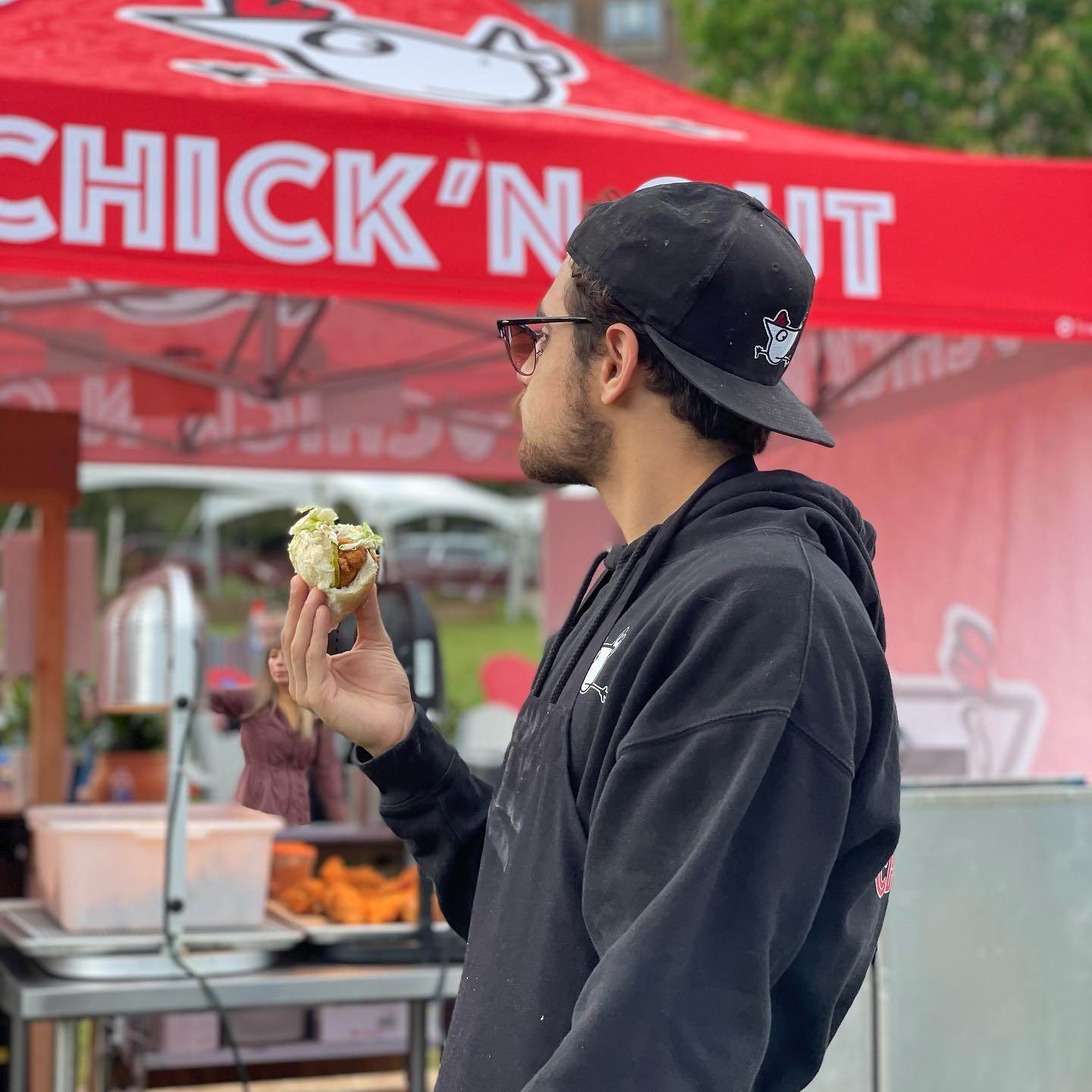 Chick'n Out 10x10 Pop-up Vendor Tent