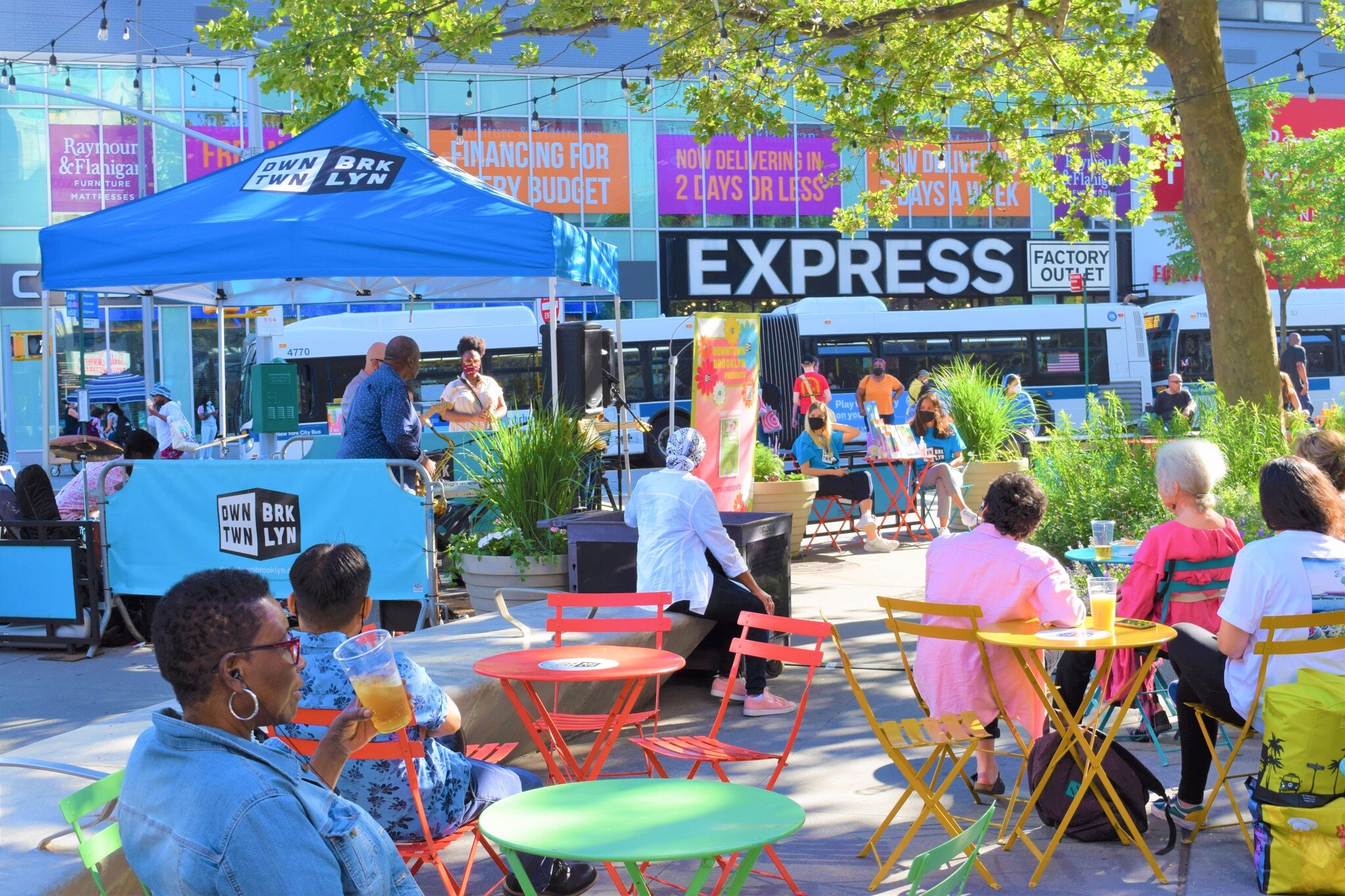 Downtown Brooklyn Pop-up 10x10 Tent