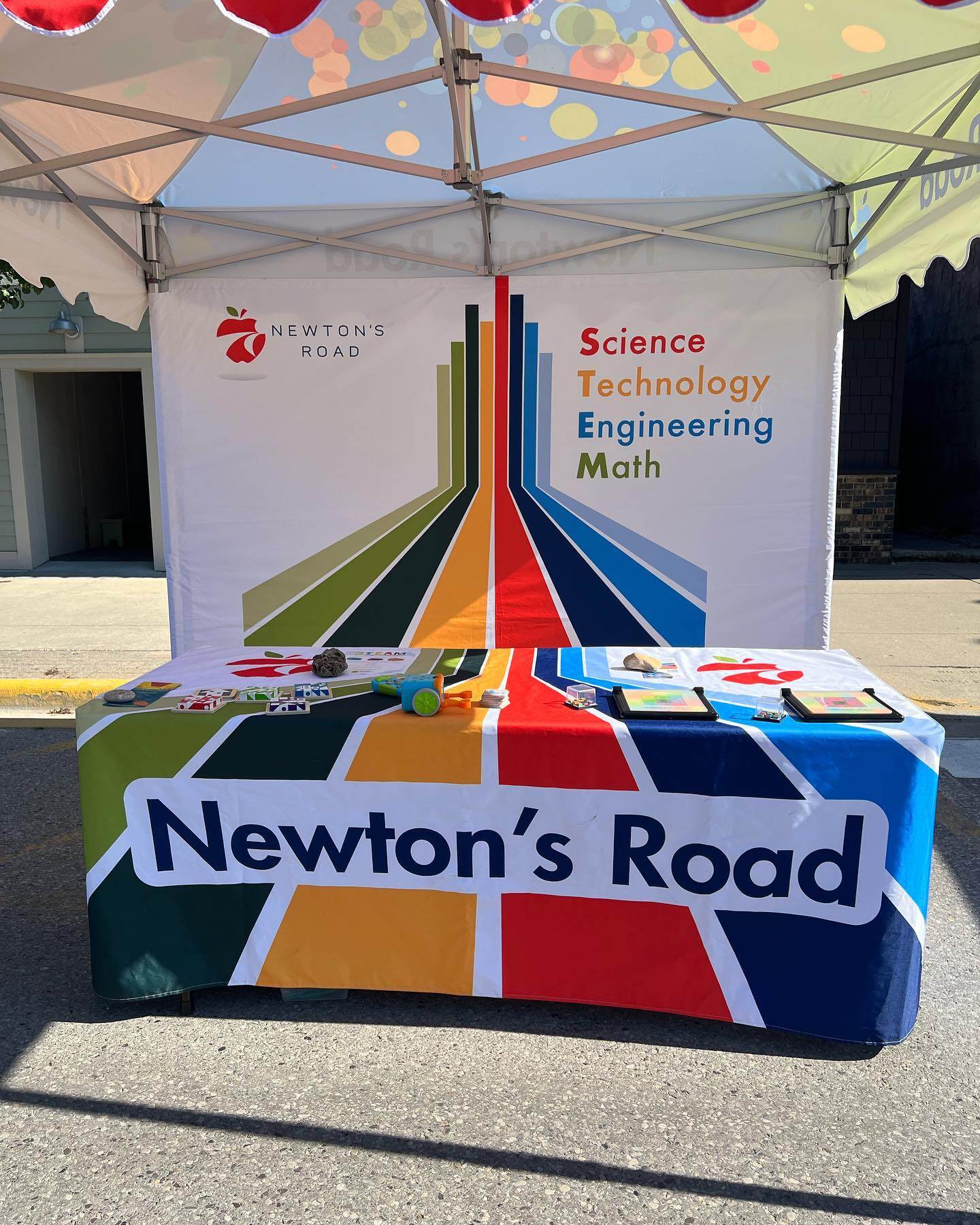 Nonprofit Outreach Tent for Newton’s Road