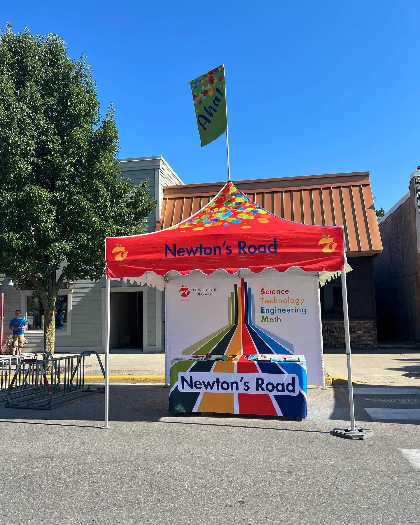 Nonprofit Outreach Tent for Newton’s Road
