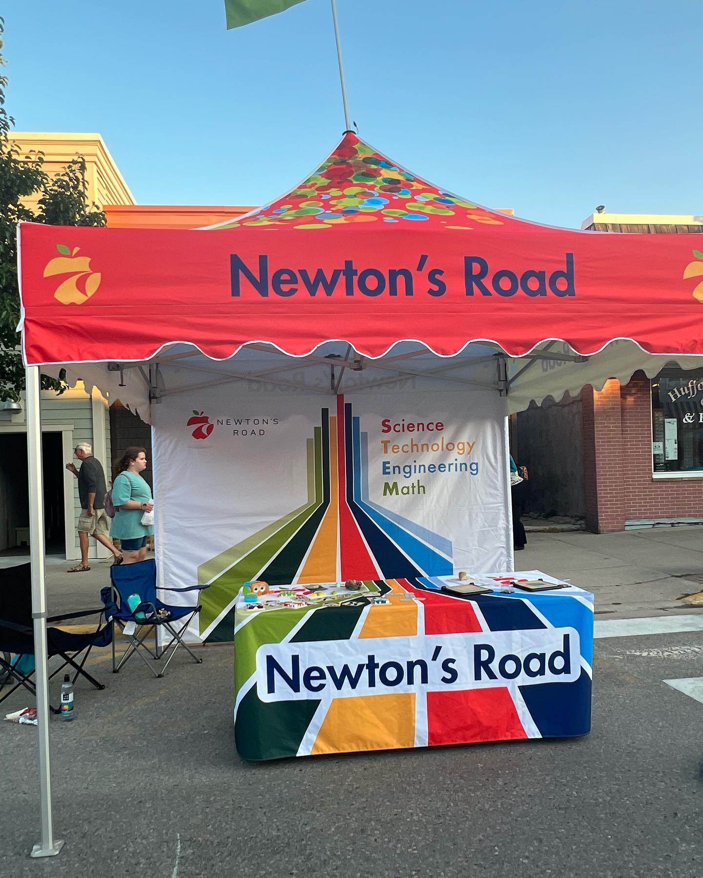 Nonprofit Outreach Tent for Newton’s Road