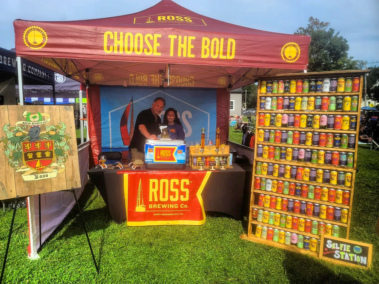 Ross Brewing Company Festival Tent