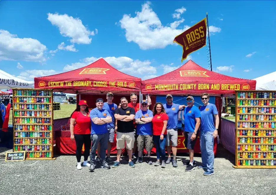 Ross Brewing Company Festival Tent