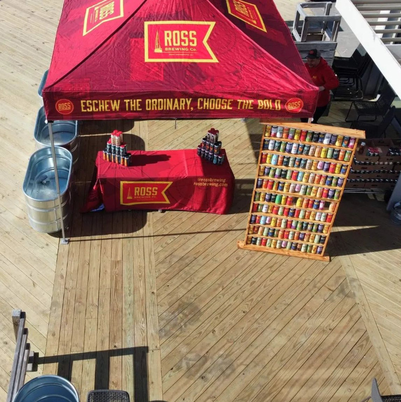 Ross Brewing Company Festival Tent