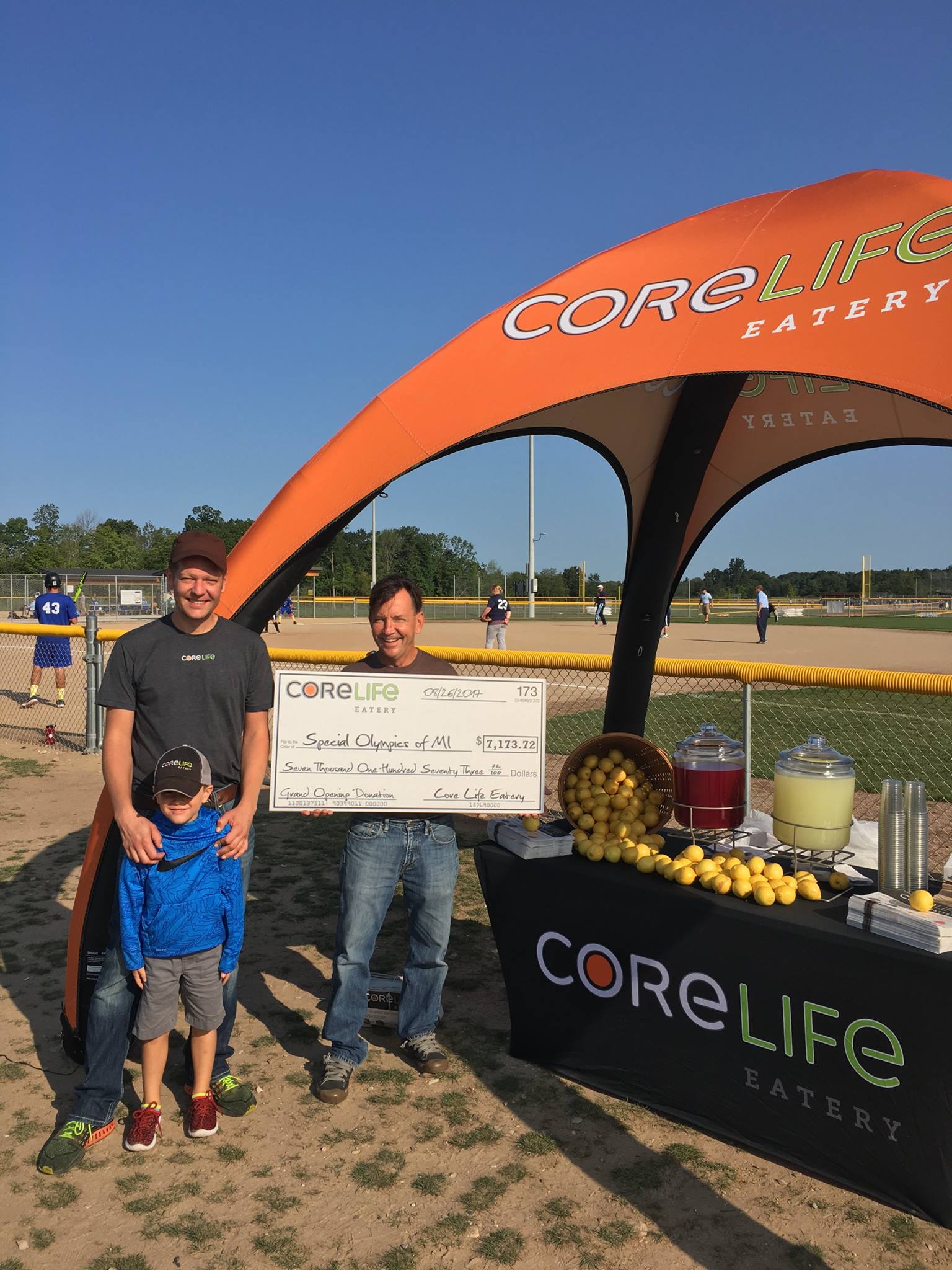 Core Life Eatery Sampling Inflatable Tent