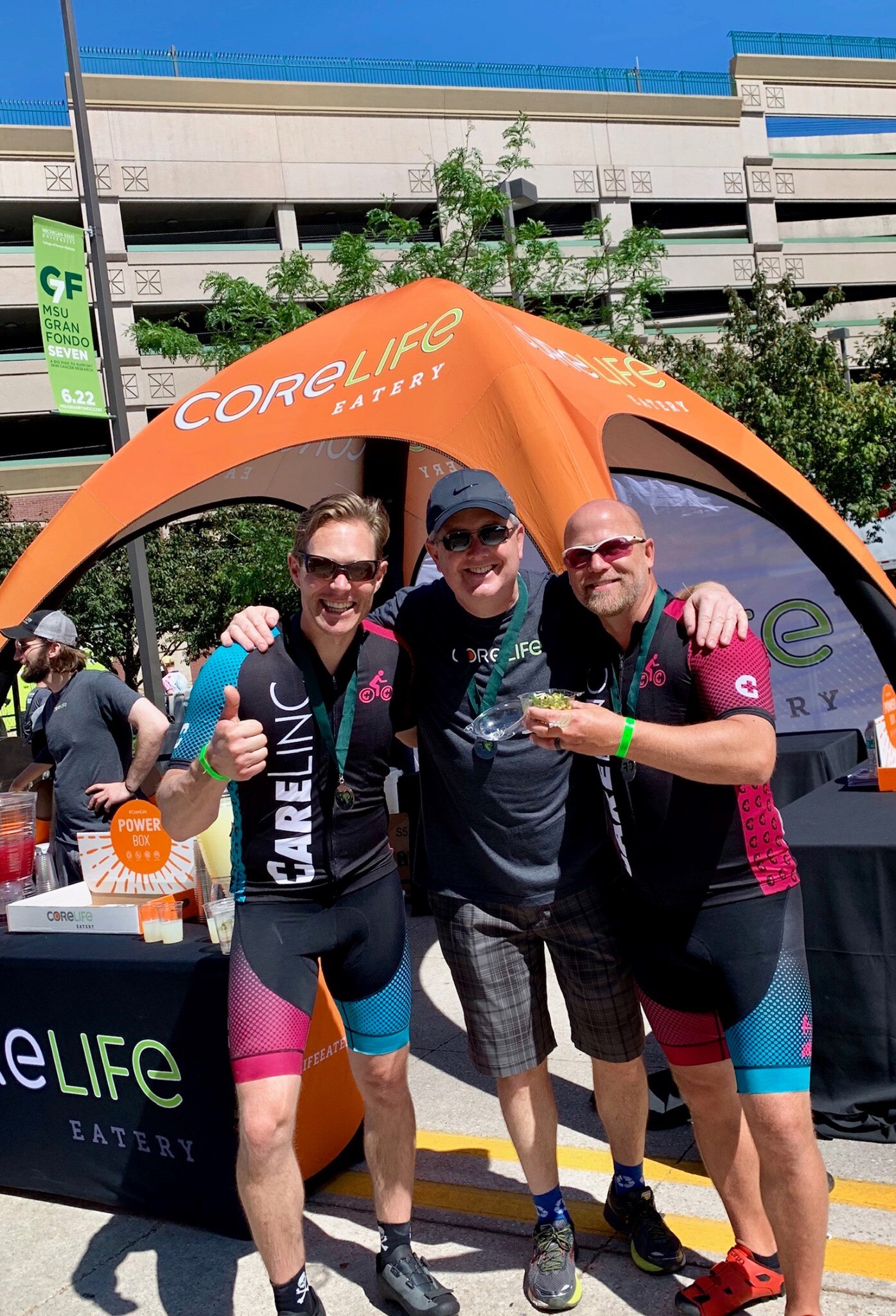 Core Life Eatery Sampling Inflatable Tent