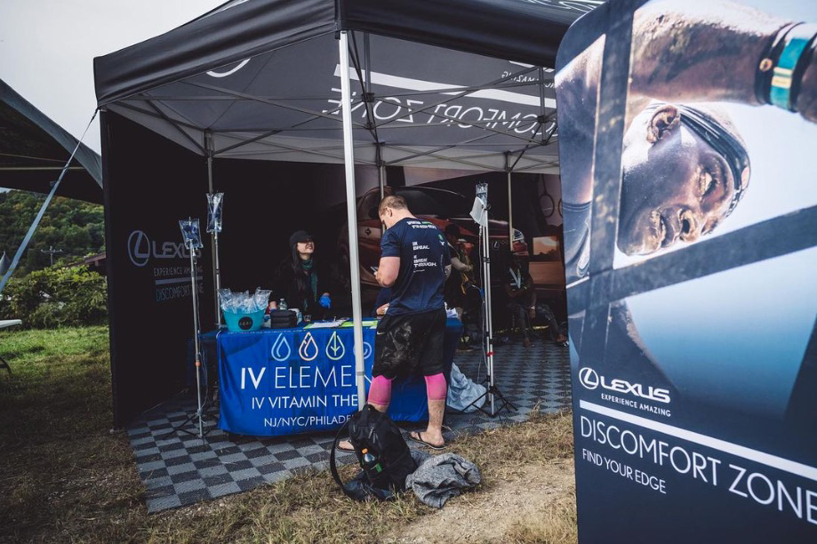 Lexus Discomfort Zone Tent At Spartan Races