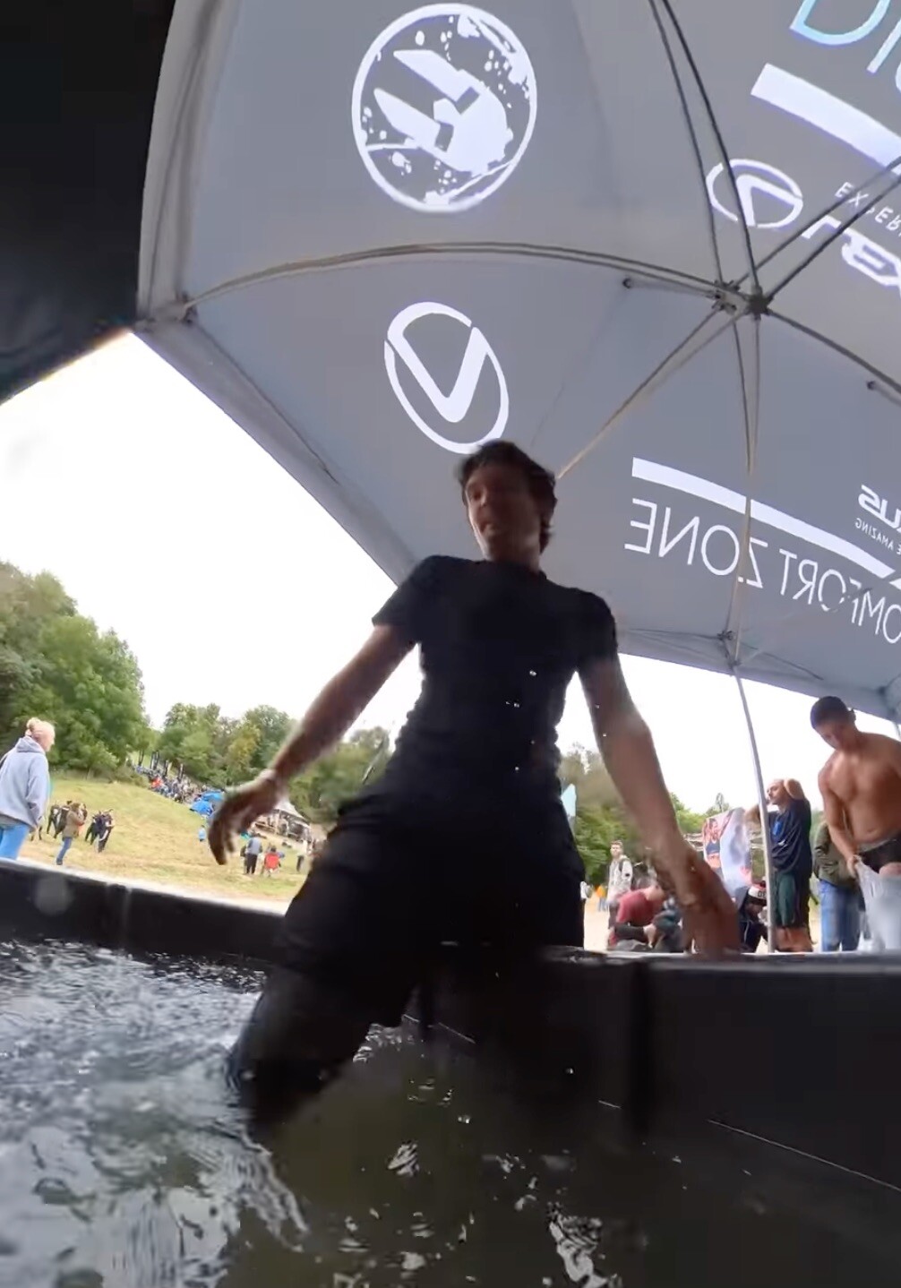 Lexus Discomfort Zone Tent At Spartan Races