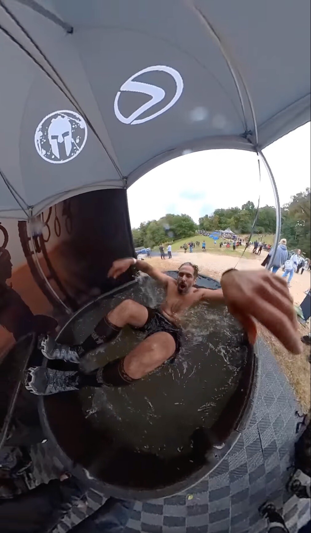 Lexus Discomfort Zone Tent At Spartan Races