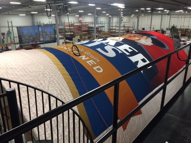 Quaker Oats Times Square Product Sampling Setup