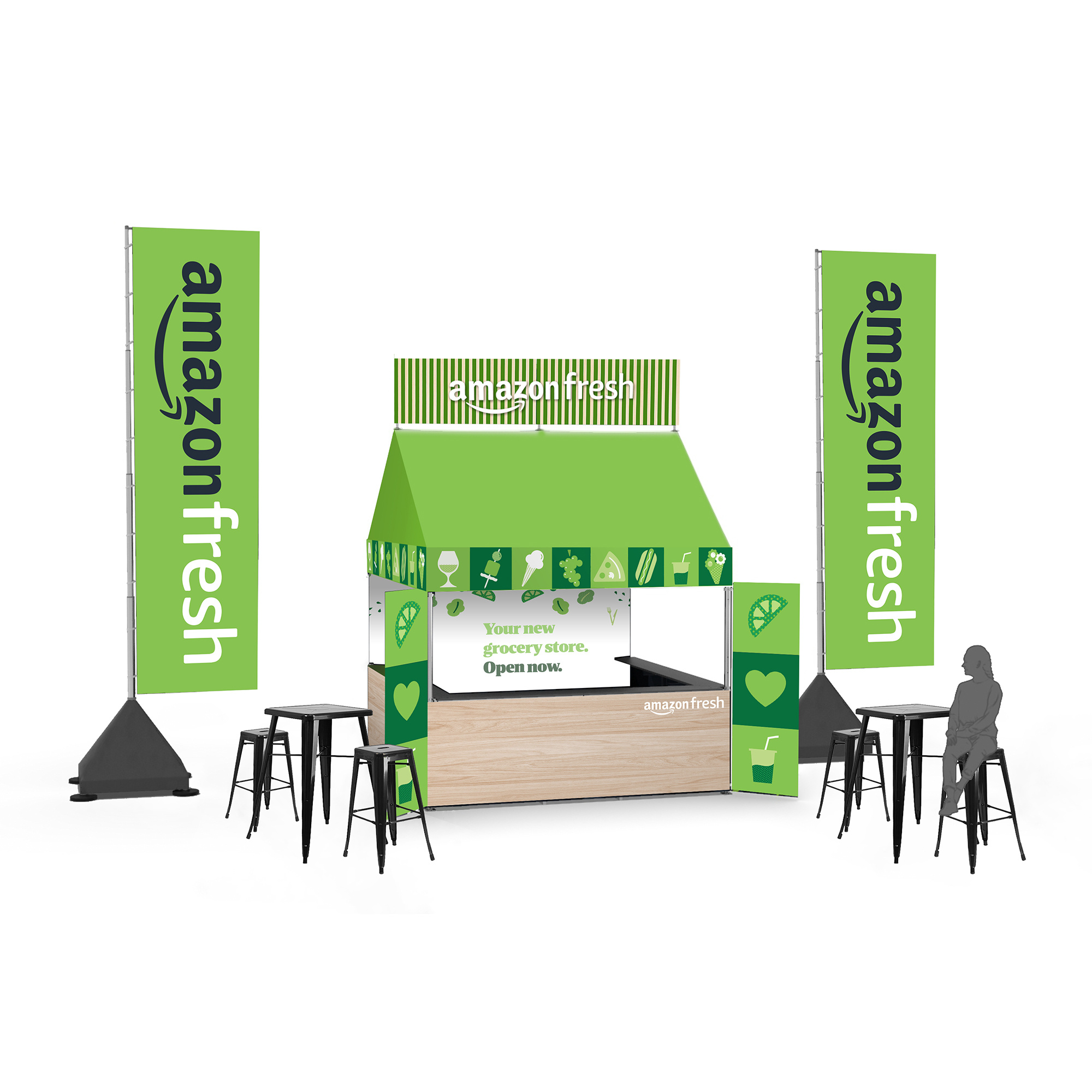 Amazon Fresh 10x10 MONARCHGABLE