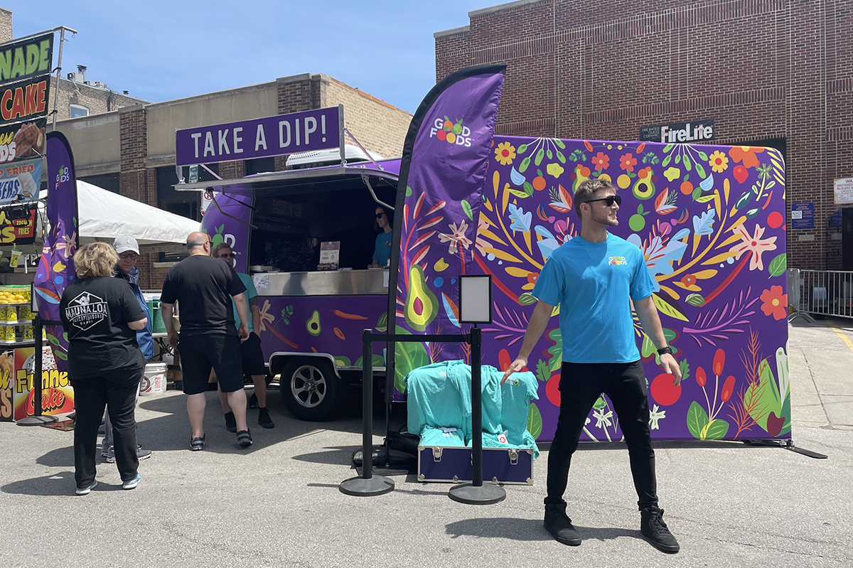 Engaging Product Sampling Event Assets