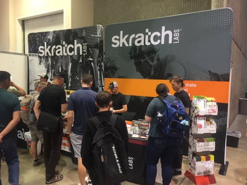 Skratch Labs Media Wall Backdrop