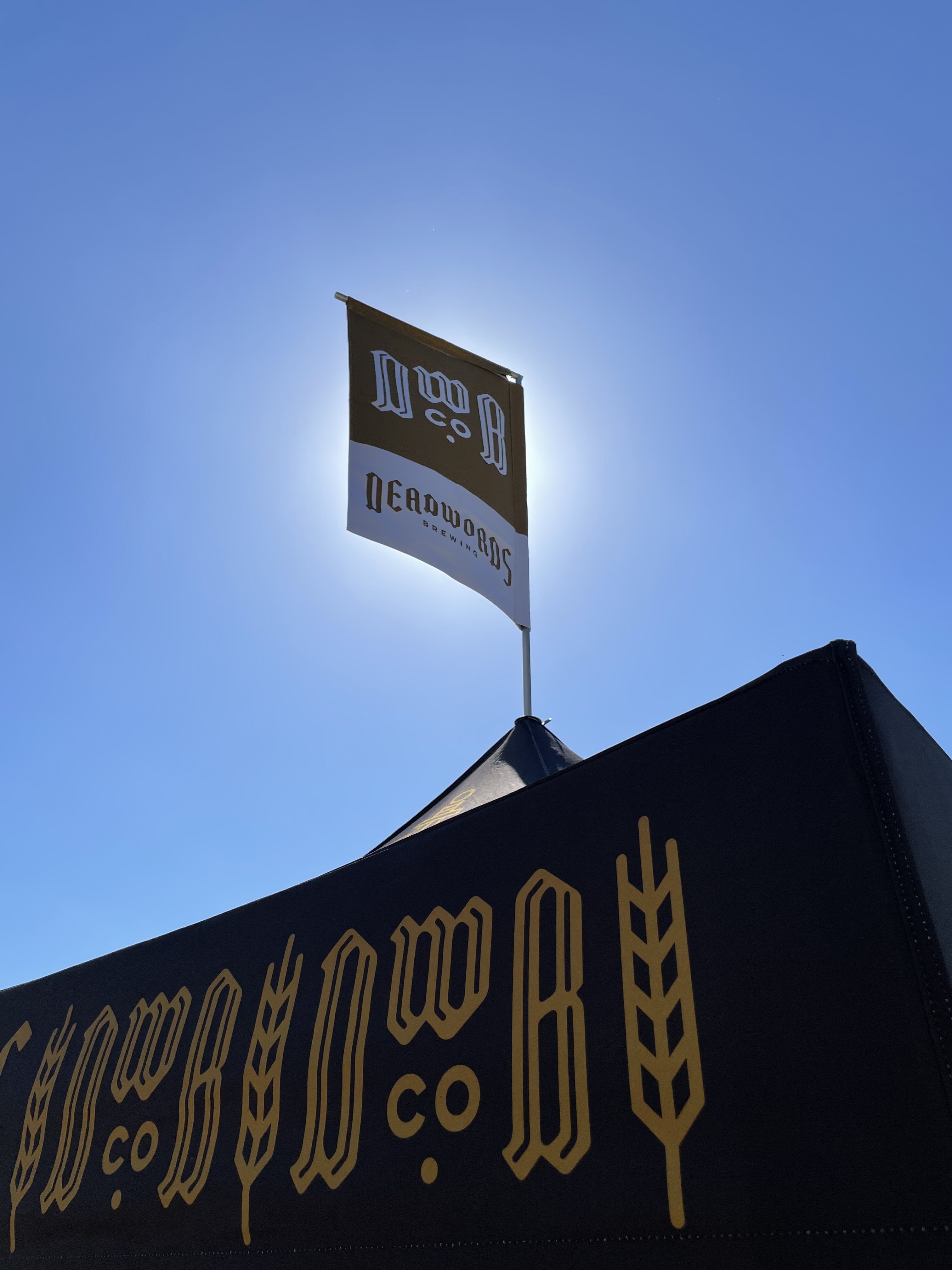 Deadwords Brewing Heavy Duty Sampling Tent