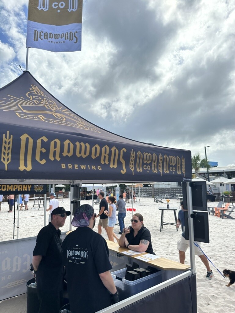 Deadwords Brewing Heavy Duty Sampling Tent