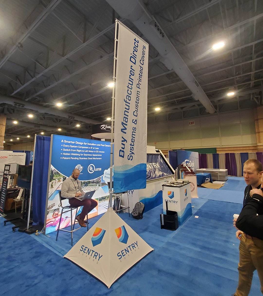 Sentry Covers Custom 10x20 Tradeshow Booth