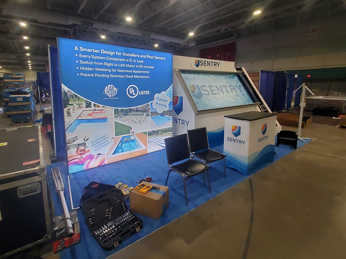 Sentry Covers Custom 10x20 Tradeshow Booth
