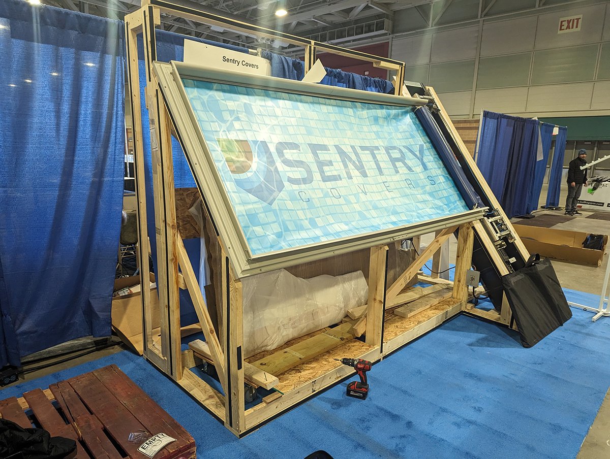 Sentry Covers Custom 10x20 Tradeshow Booth
