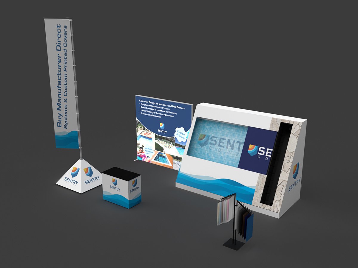 Sentry Covers Custom 10x20 Tradeshow Booth