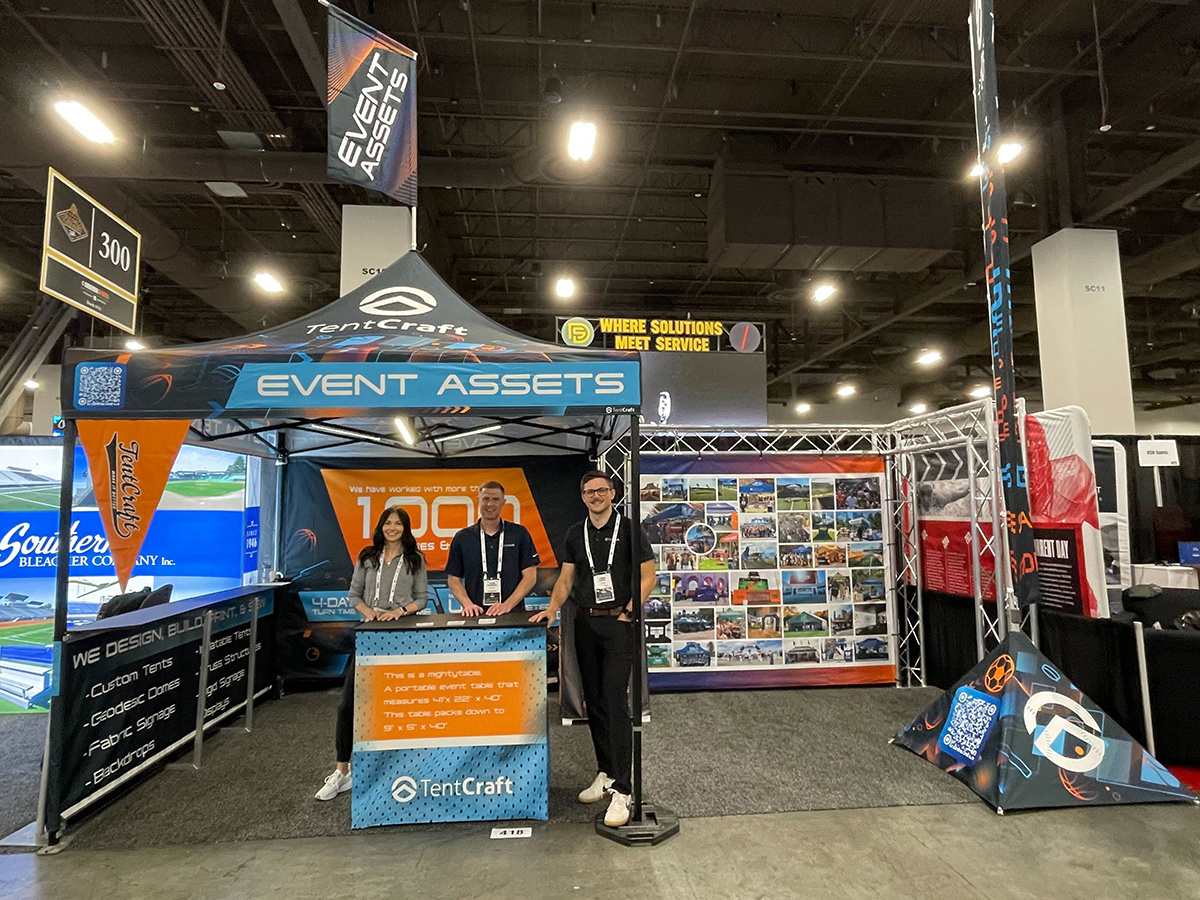 TentCraft's Custom Trade Show Booth for NACDA 2024