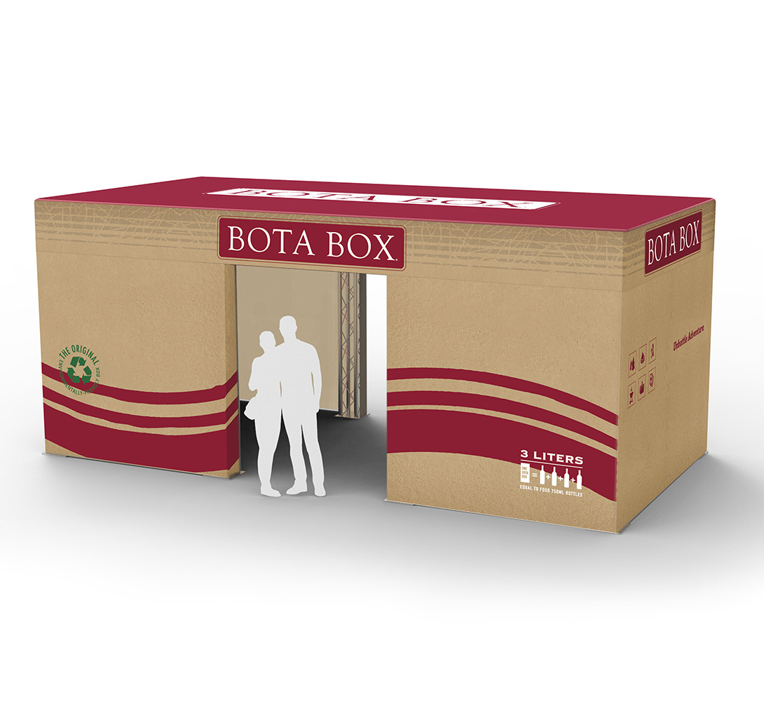 Bota Box Activation Truss Setup