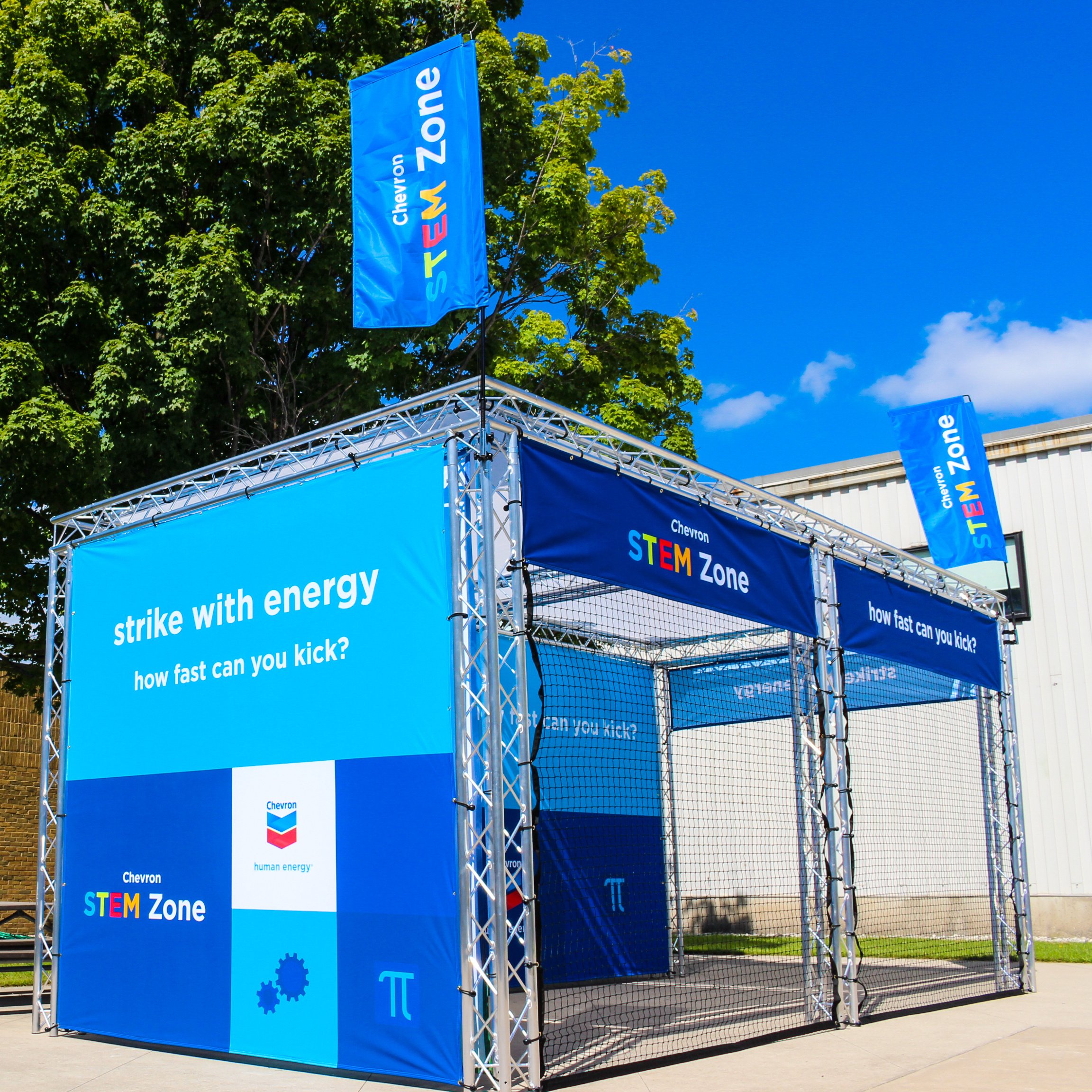 Chevron Truss Structure Activation