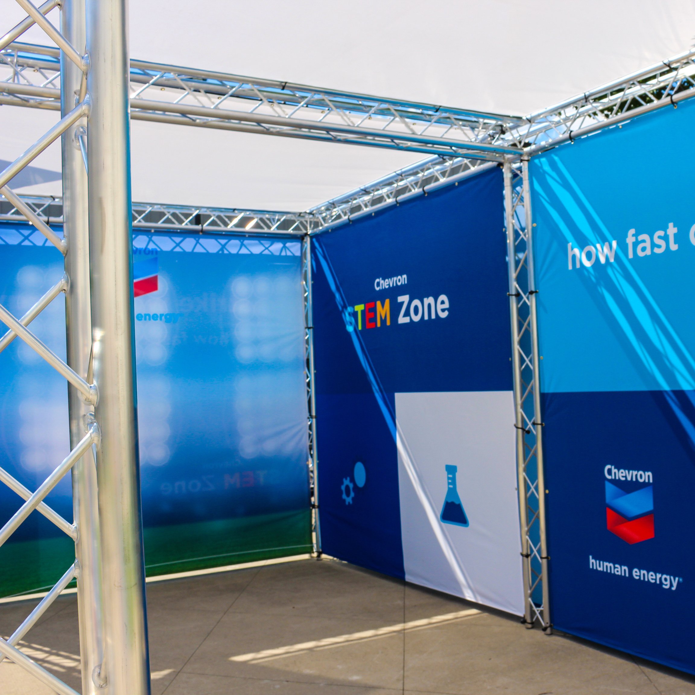 Chevron Truss Structure Activation