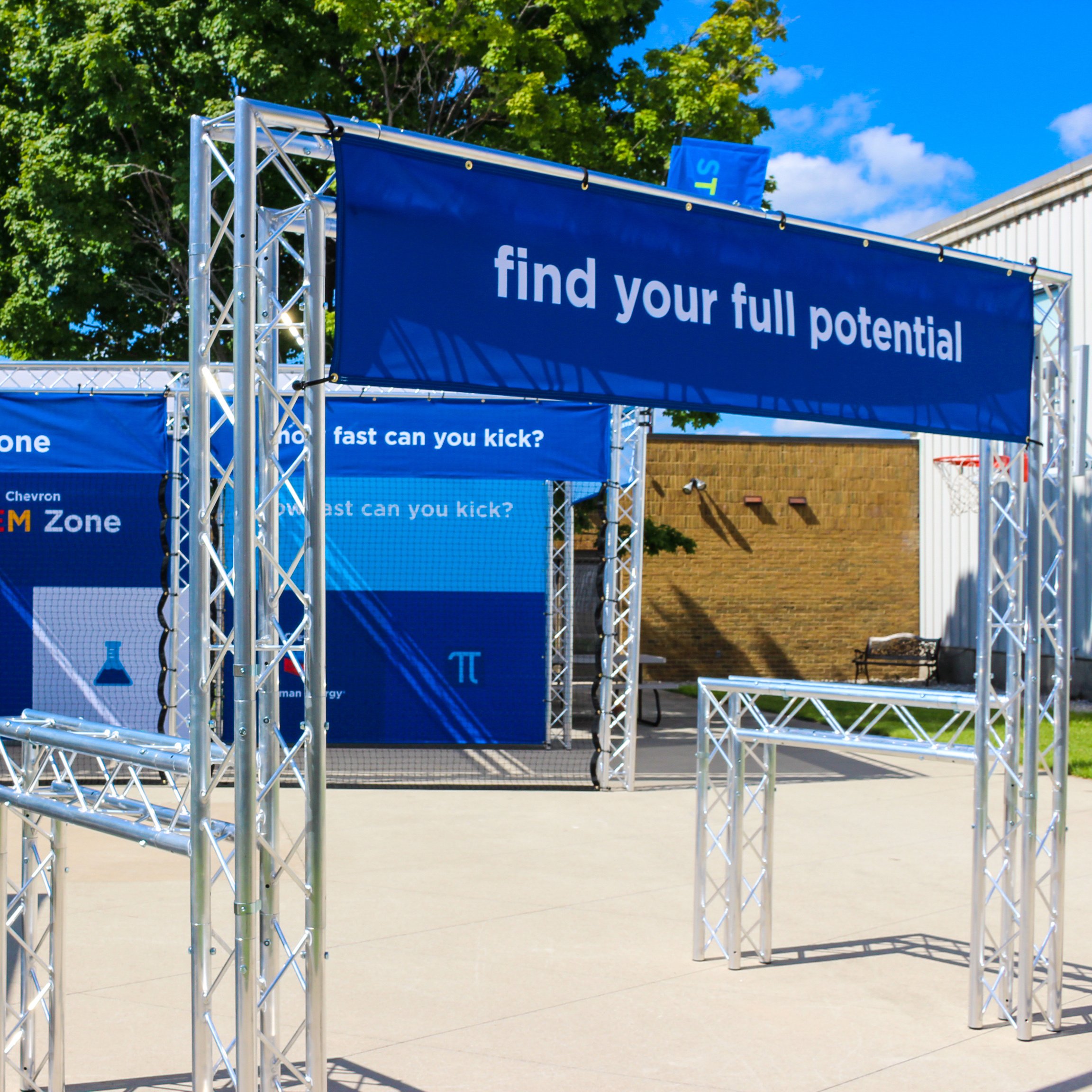 Chevron Truss Structure Activation