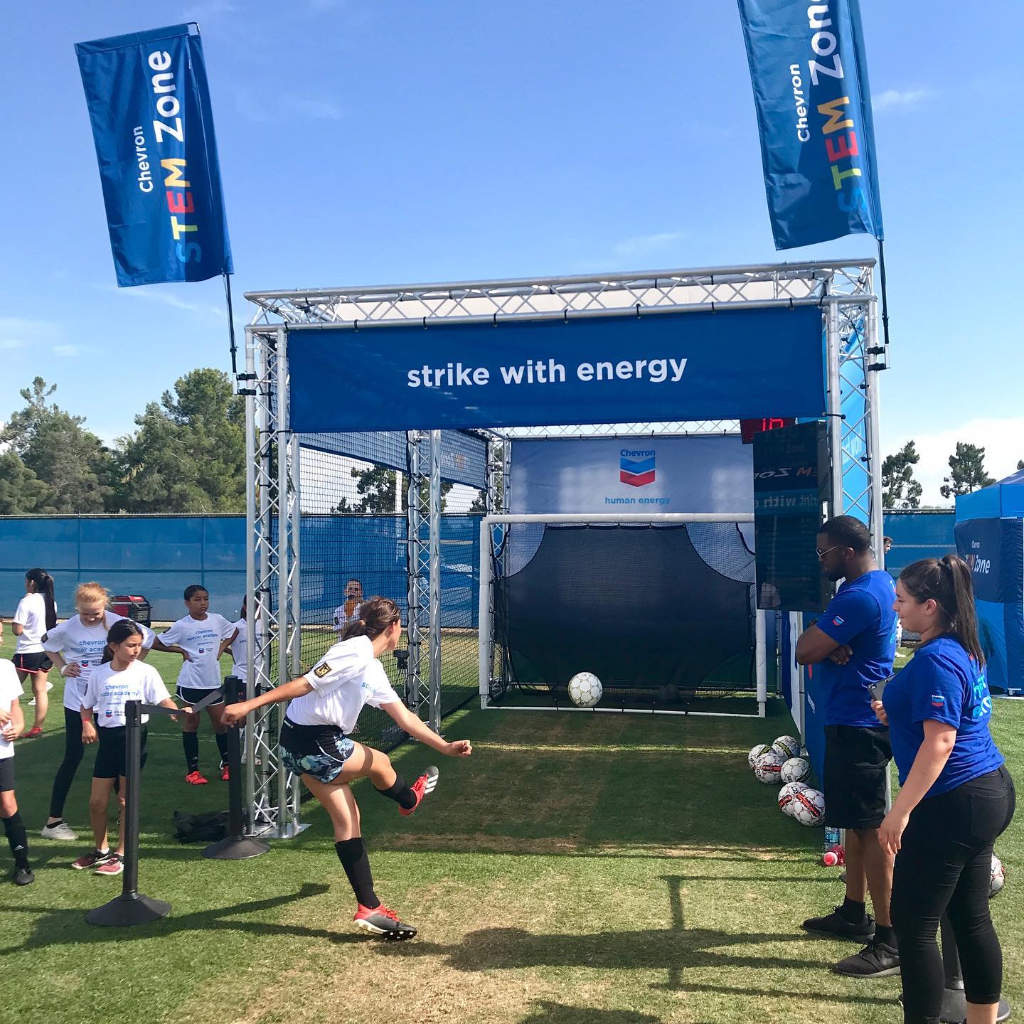 Chevron Truss Soccer Activity