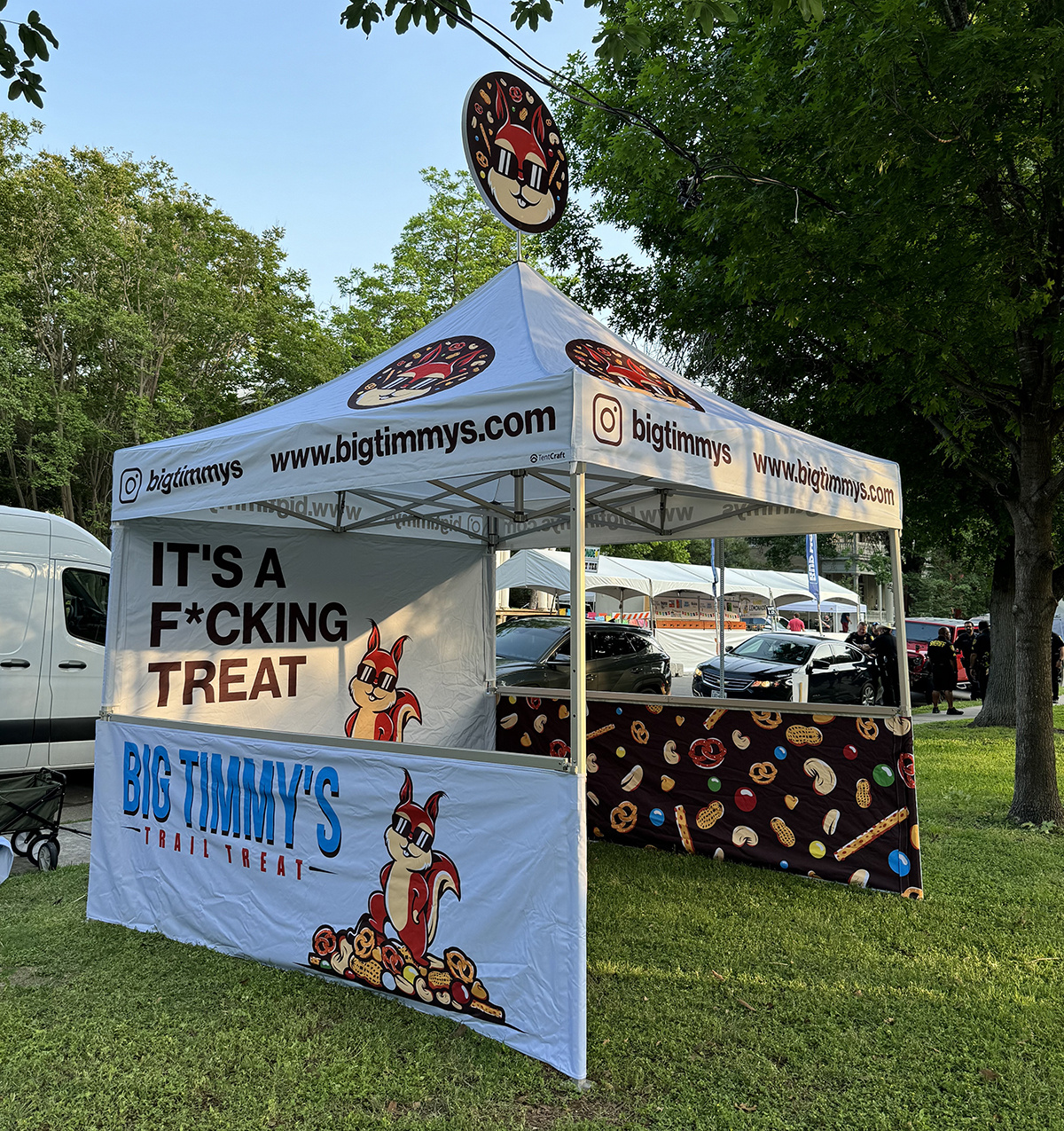 Big Timmy's Trail Treat Pop-up Tent