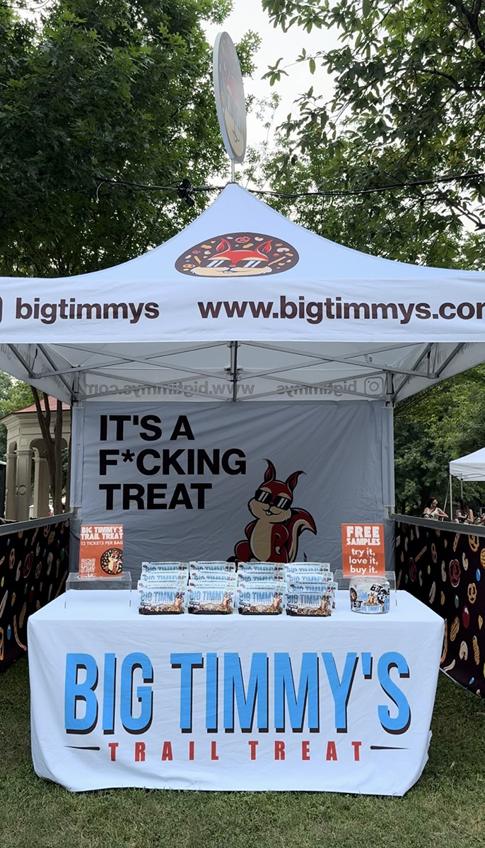 Big Timmy's Trail Treat Pop-up Tent