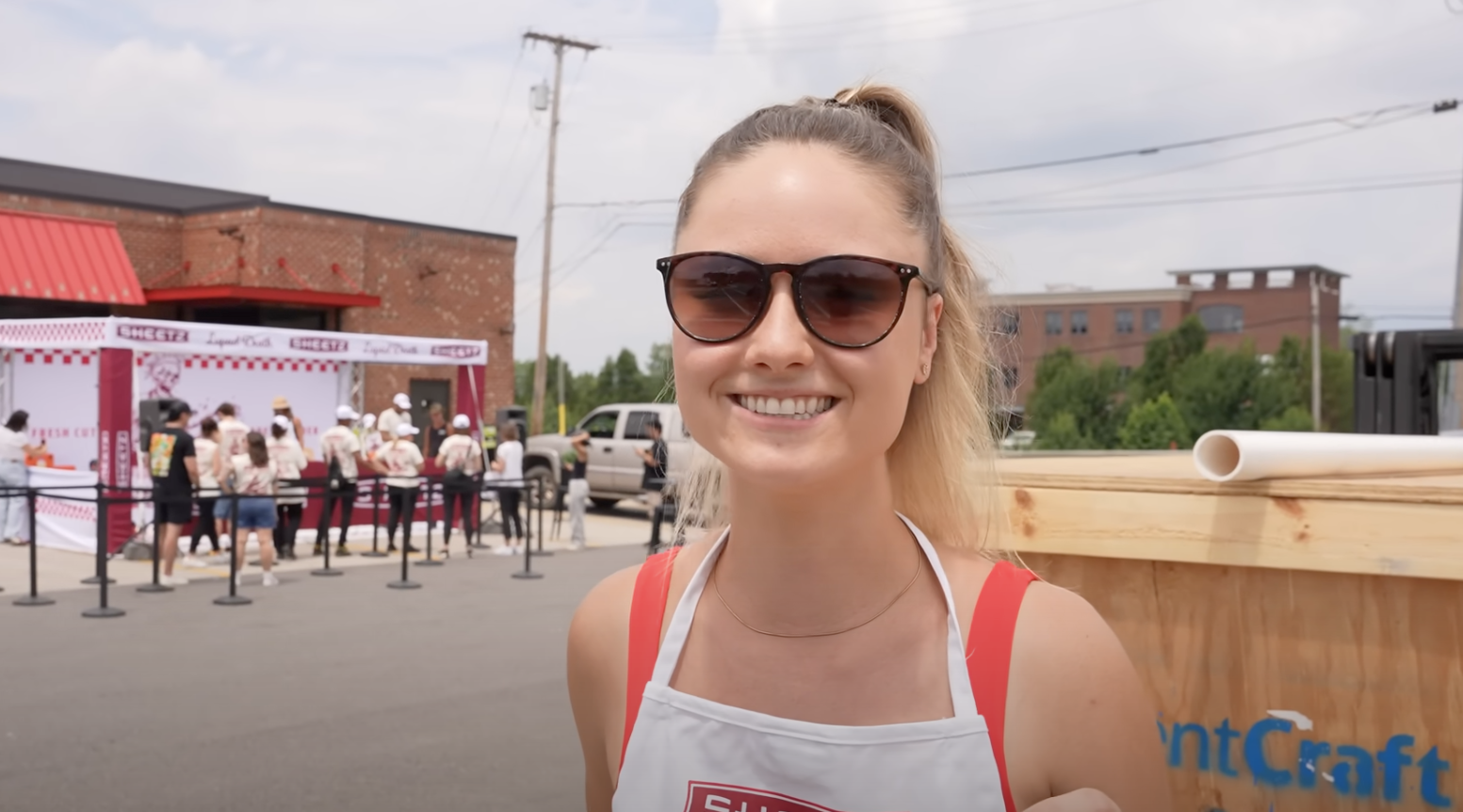 Chainsaw Jenna x Sheetz x Liquid Death Truss Rental-1