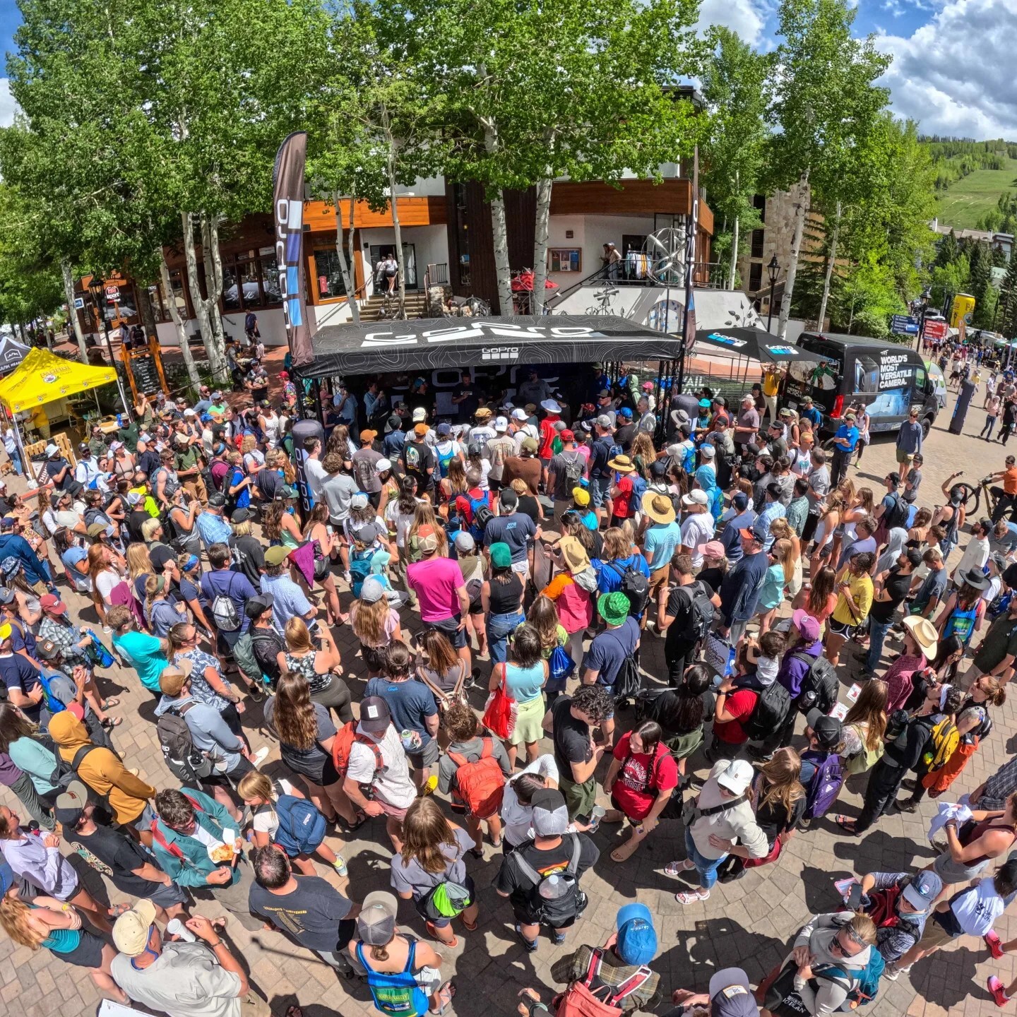Gopro 10x20 Truss Blacklegs Flags Above Gopro 10x20 Truss Blacklegs Flags Above