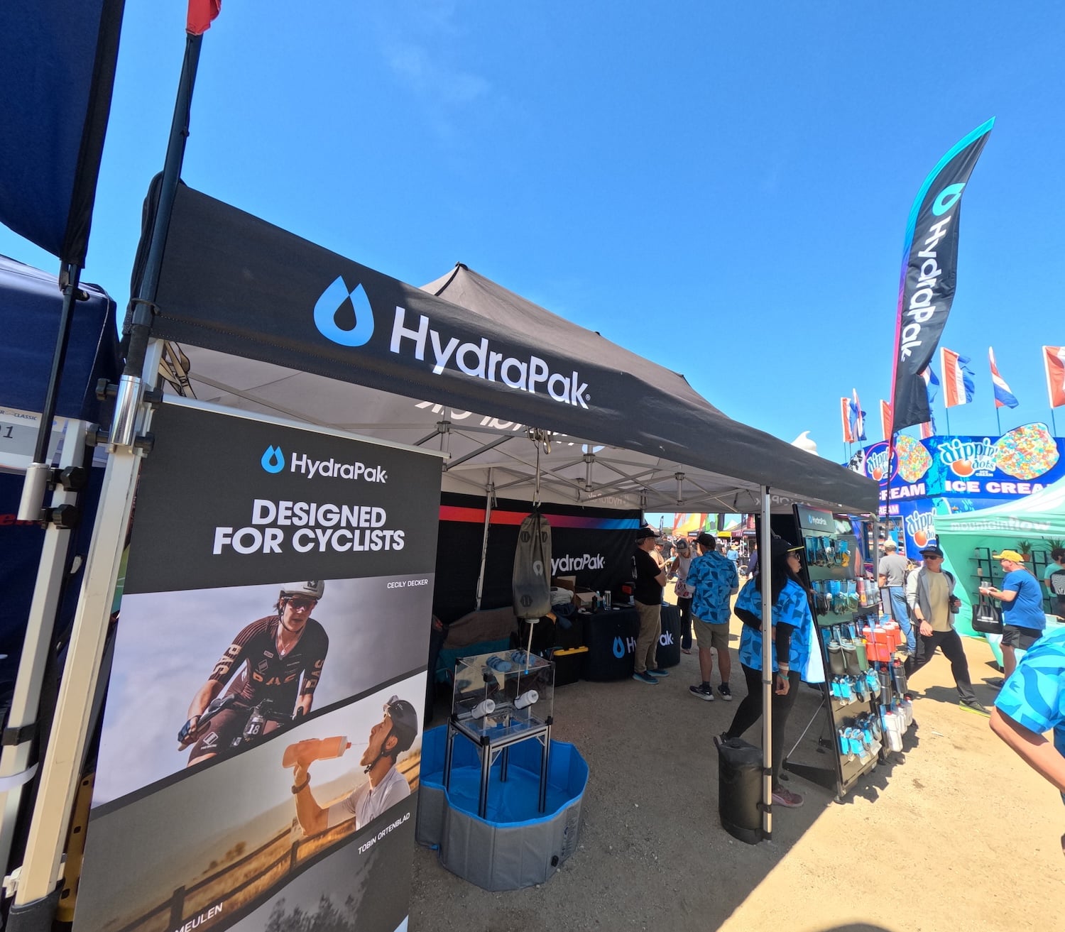 HydraPak 10x20 MONARCHTENT Pop Up Activation Sea Otter 2026 Under the Canopy