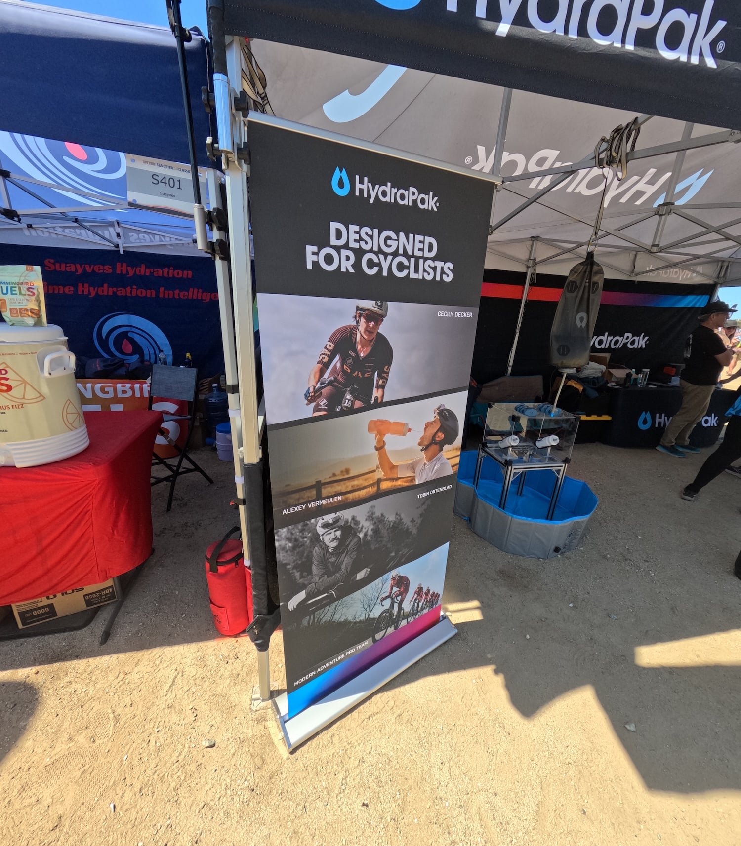 HydraPak Sea Otter Roll Up Banner-1