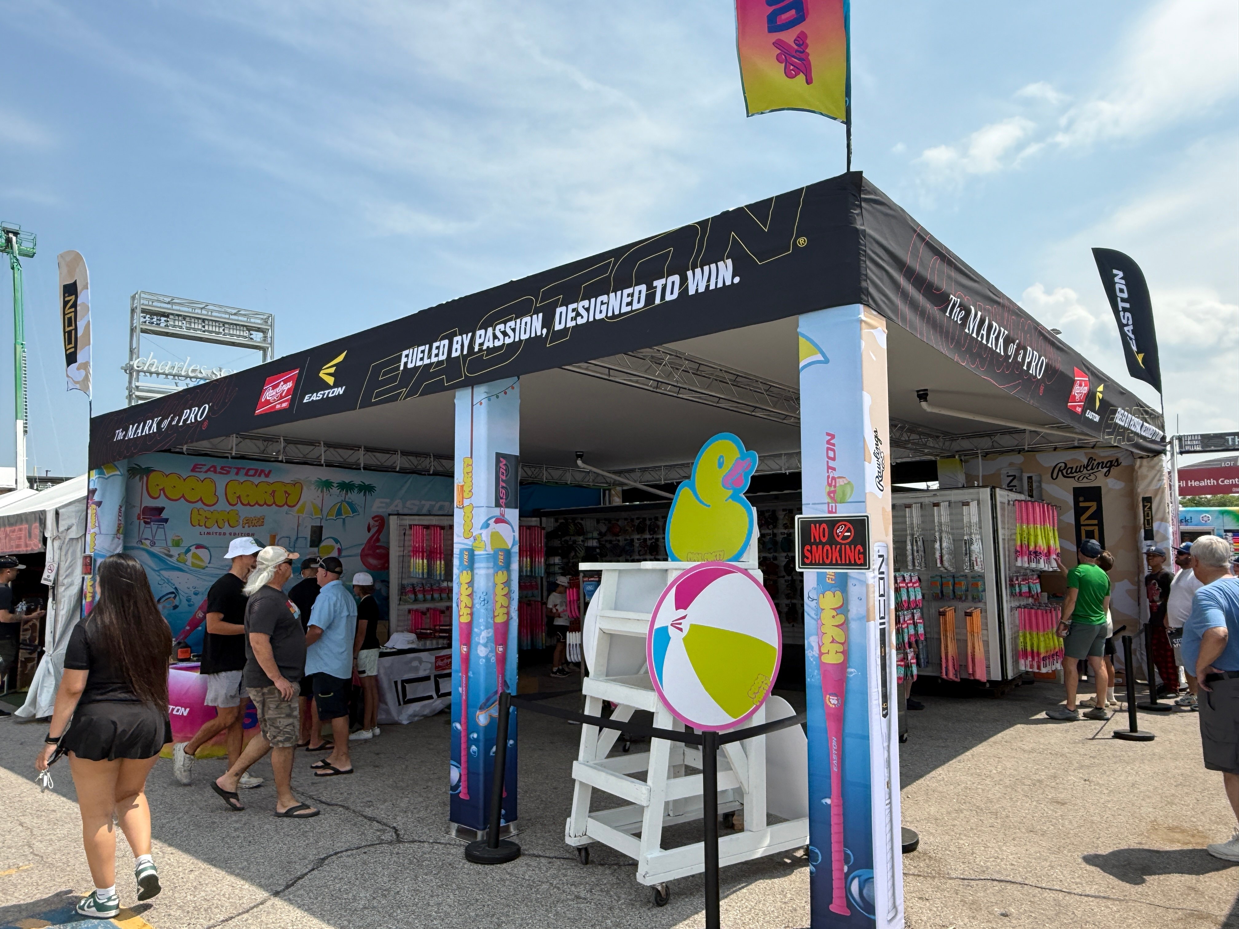 Covered Truss Booth