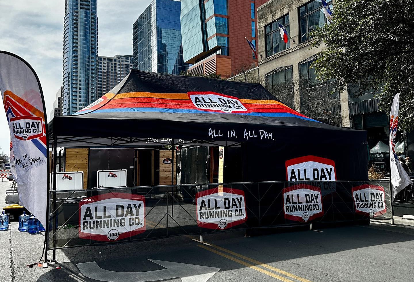 13'x26' Heavy-Duty Pop -Up Tent, Custom Printed Canopy - MONARCHTENT Standard Peak