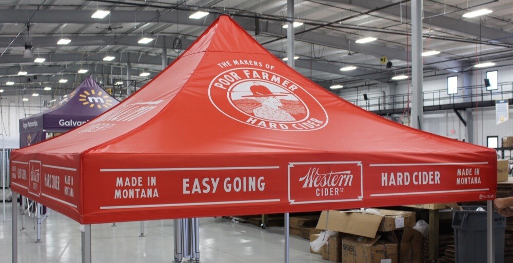 How We Fabricate Our Custom Canopy Tents