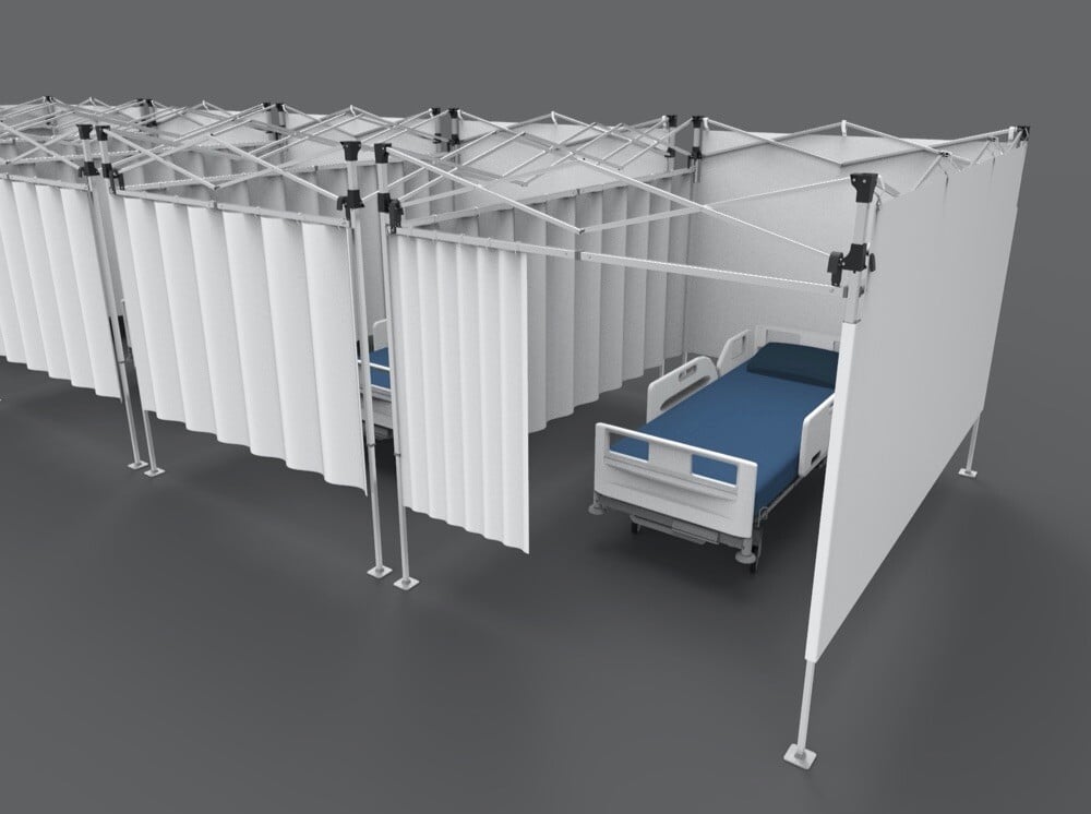 COVID-19 Emergency Response Solutions: Quick-Deploy Tents & Partitions for Fast Action Against Coronavirus