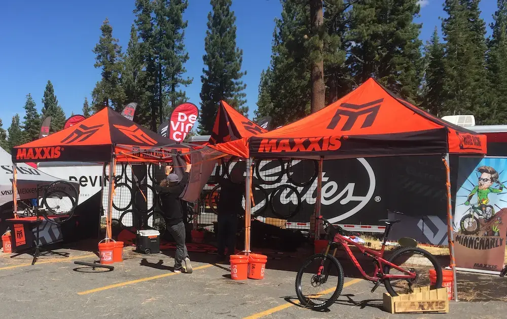 Cheap pop-up tent destroyed by wind