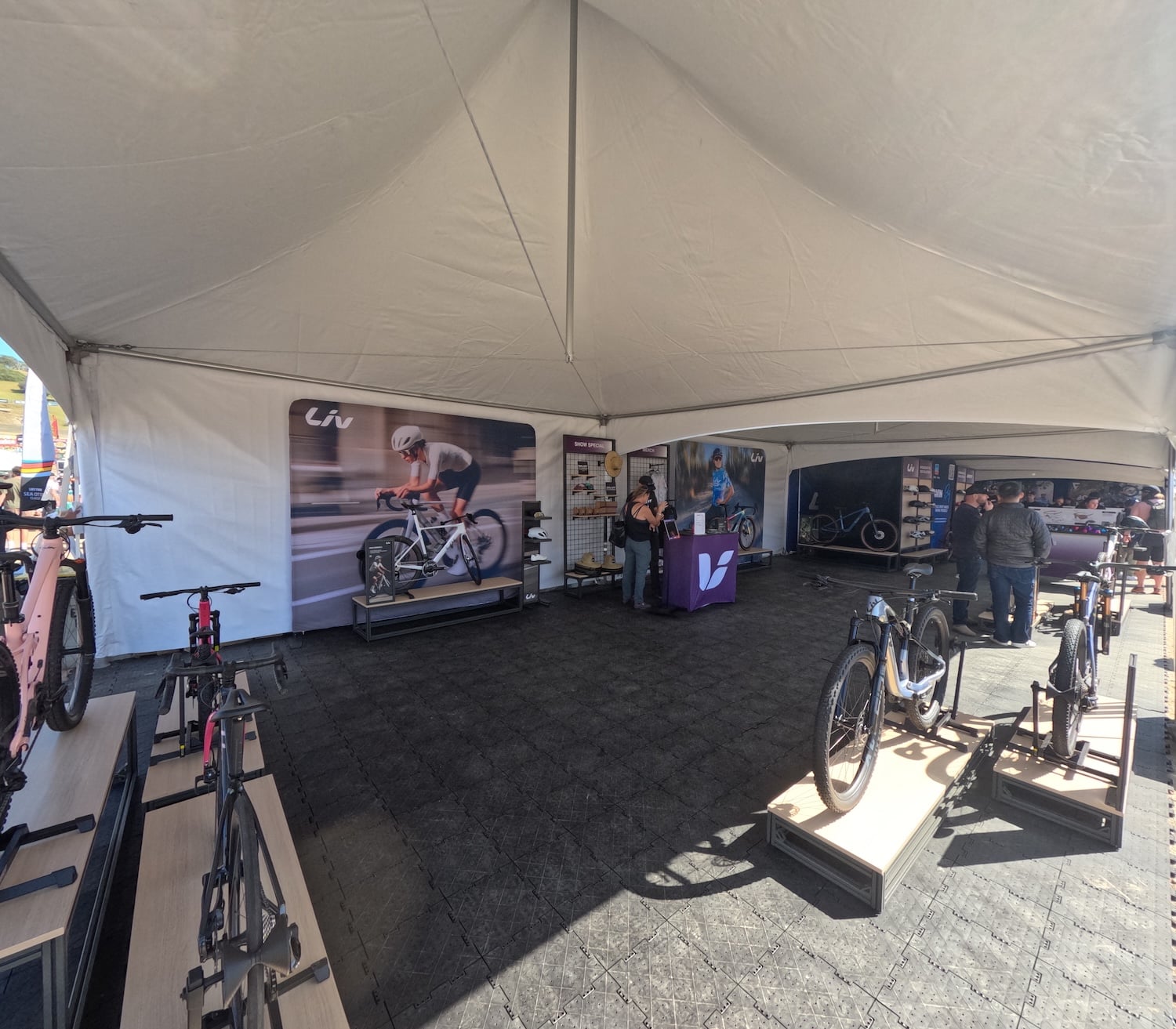 Liv Under The E-Series Frame Tent Canopy