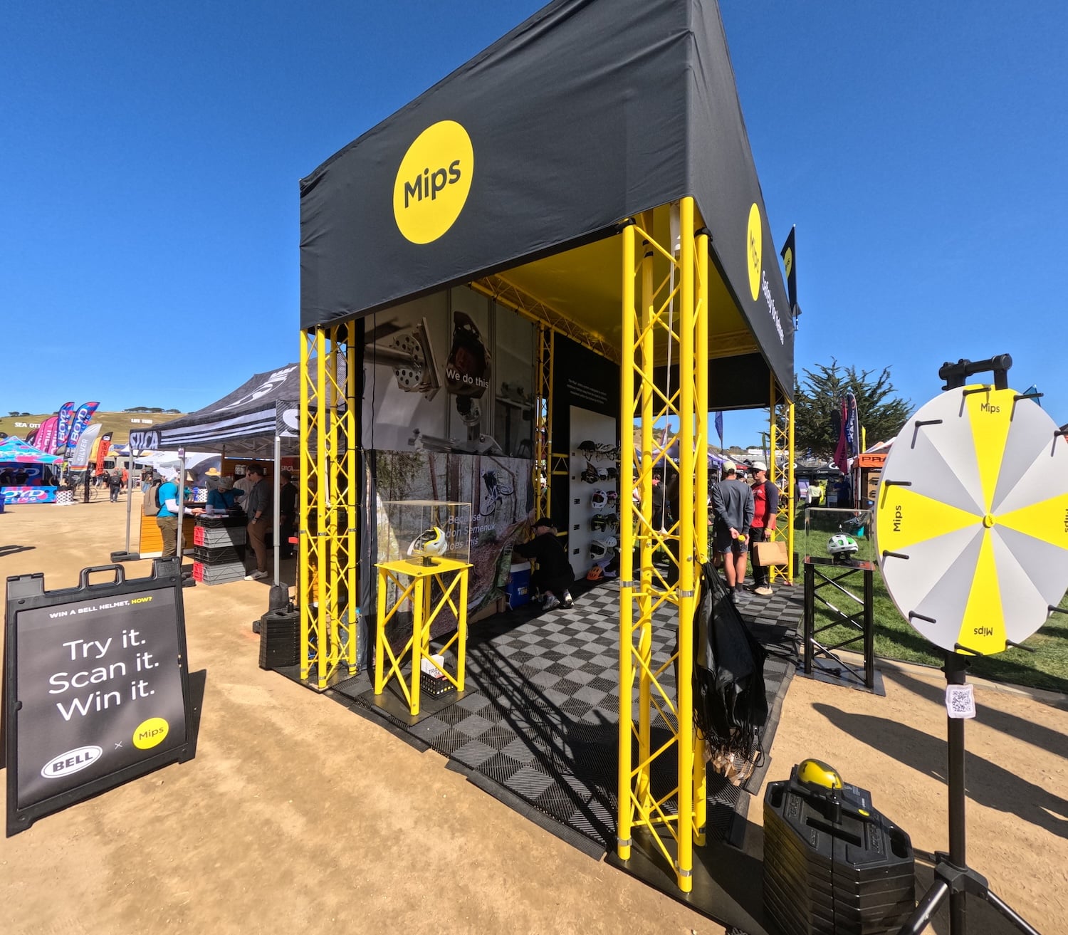 Mips Truss Booth From The Side Sea Otter 2026
