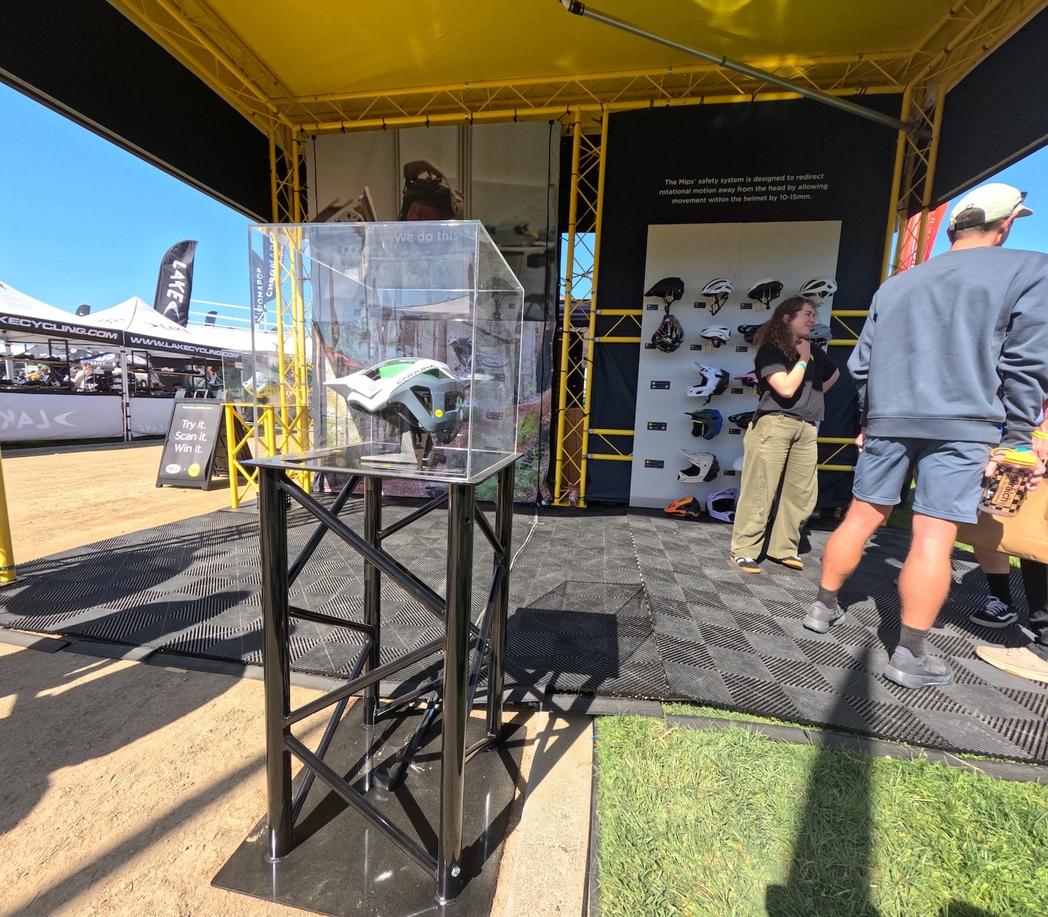 Mips custom truss with product displays sea otter 2026