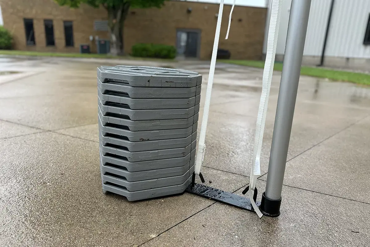 The 5 Best Ways to Anchor a Canopy for High Winds (Whether on Sand and Soil or Concrete)