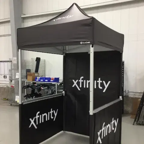 5x5 Commercial-grade Pop-up Tent - MONARCHTENT Standard Peak for Xfinity